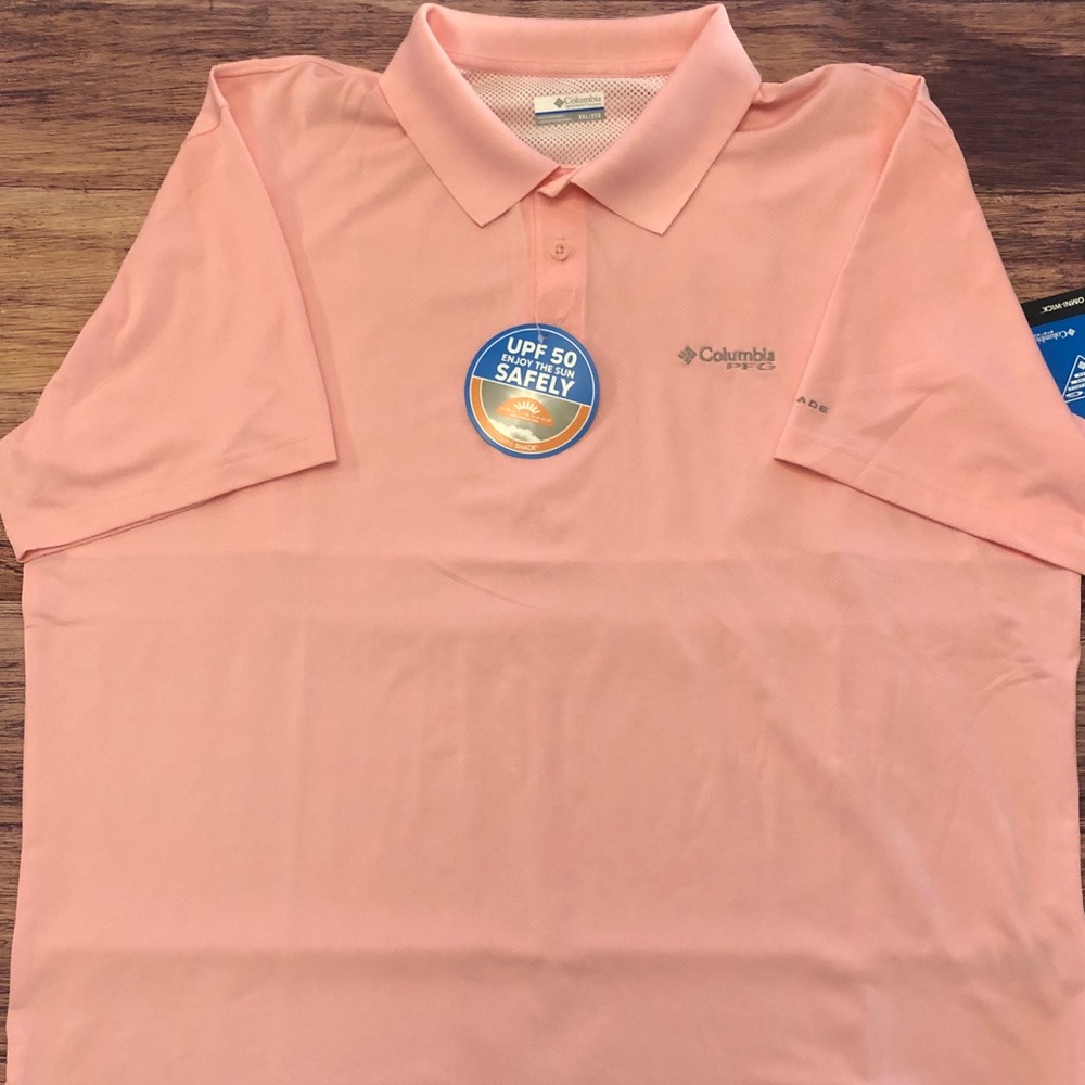 Columbia Men’s XXL Breathable Golf Polo Shirt.